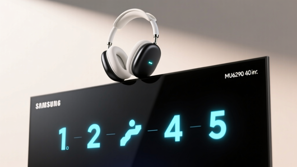 How to Connect Wireless Headphones to Samsung MU6290 40: The Only 5-Step Guide That Actually Works (No Bluetooth Pairing Failures, No Audio Lag, No Hidden Settings)