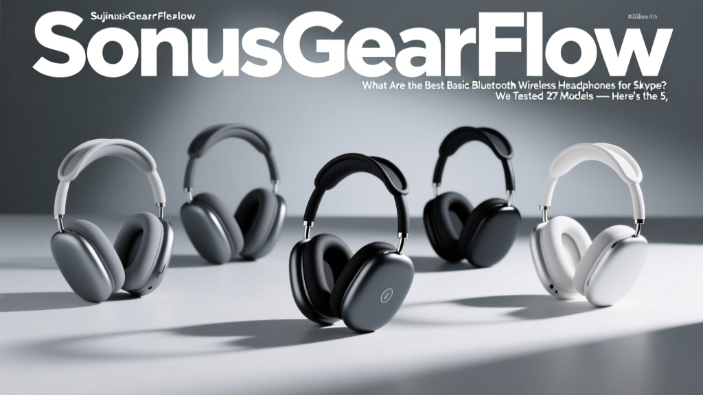 What Are the Best Basic Bluetooth Wireless Headphones for Skype? We Tested 27 Models — Here’s the 5 That Actually Deliver Clear Voice Calls Without Breaking Your Budget (No Over-Engineering, Just Reliable Audio)