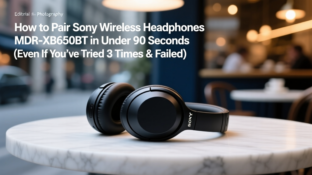 How to Pair Sony Wireless Headphones MDR-XB650BT in Under 90 Seconds (Even If You’ve Tried 3 Times & Failed — Here’s the Exact Button Sequence That Resets the Bluetooth Stack)
