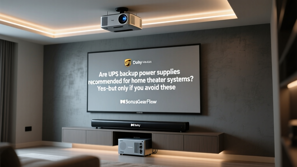 Are UPS backup power supplies recommended for home theater systems? Yes—but only if you avoid these 5 critical mistakes that fry AV gear, cause silent data corruption, or void your warranty (here’s the engineer-approved checklist)