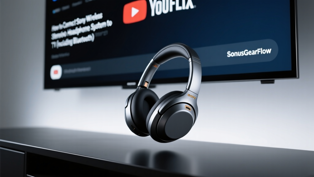 How to Connect Sony Wireless Stereo Headphone System to TV: 7 Foolproof Methods (Including Bluetooth, RF, and Optical — No More Audio Lag or Pairing Failures)