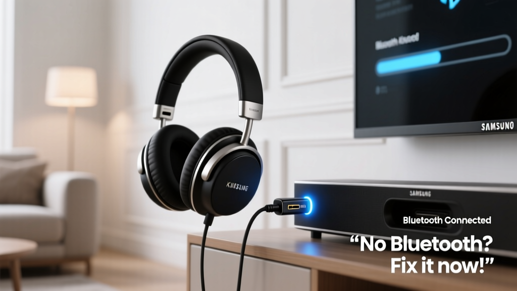 How to Hook Up Wireless Analog Headphones to Samsung KU6290: A Step-by-Step Fix for the 'No Bluetooth' Frustration (It’s Not Broken—Just Misunderstood)