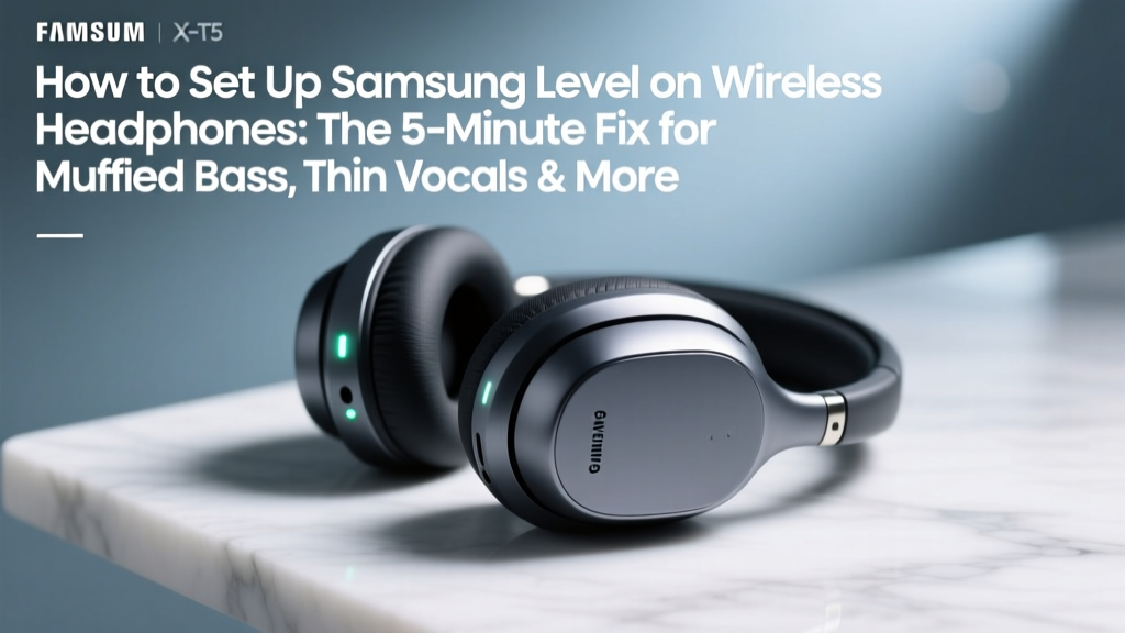 How to Setup Samsung Level on Wireless Headphones: The 5-Minute Fix for Muffled Bass, Thin Vocals & Unbalanced Sound (No App Confusion, No Factory Reset Needed)