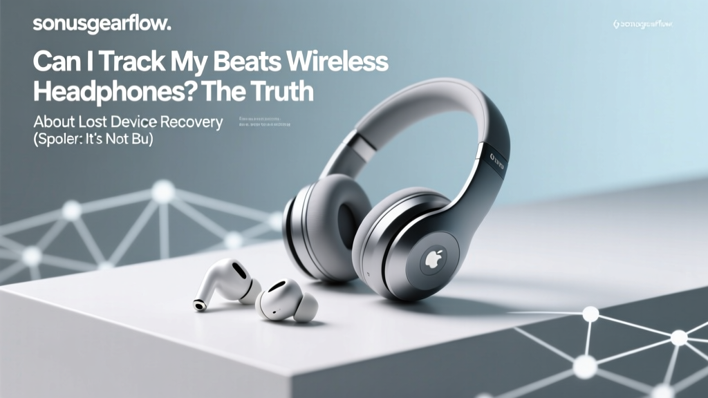 Can I Track My Beats Wireless Headphones? The Truth About Lost Device Recovery (Spoiler: It’s Not Built-In — But Here’s Exactly What You *Can* Do)