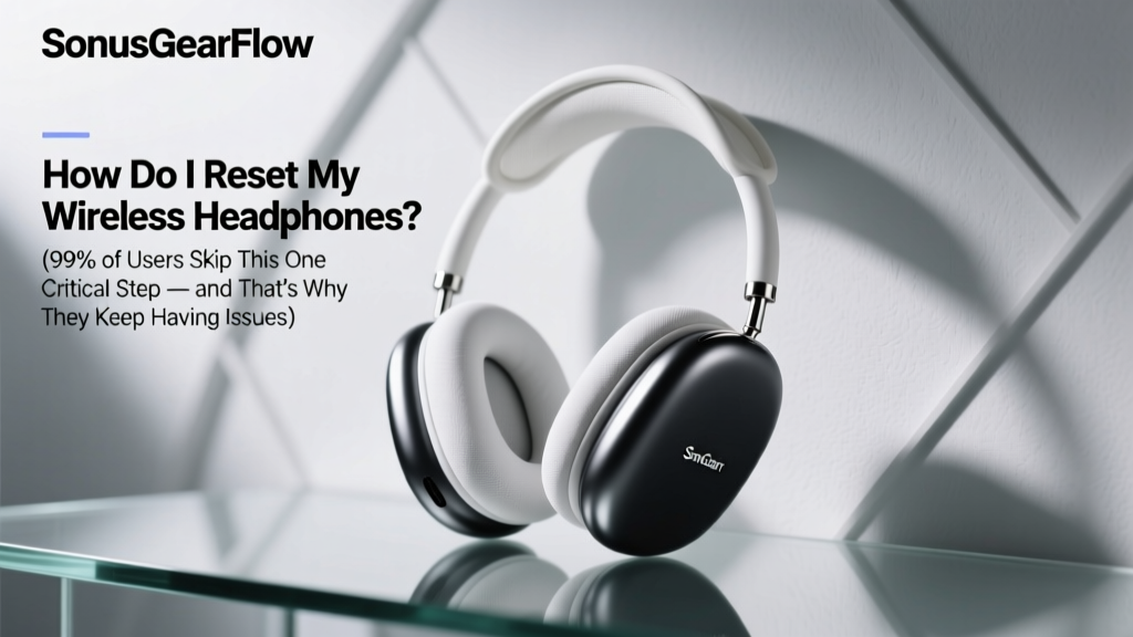 How Do I Reset My Wireless Headphones? (99% of Users Skip This One Critical Step — and That’s Why They Stay Paired to Old Phones, Won’t Charge Properly, or Sound Muffled)