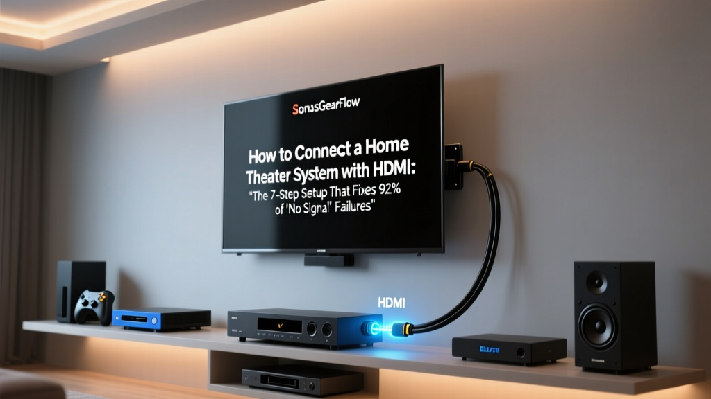 How to Connect a Home Theater System with HDMI: The 7-Step Setup That Fixes 92% of 'No Signal' Failures (Even If You’ve Tried Everything)