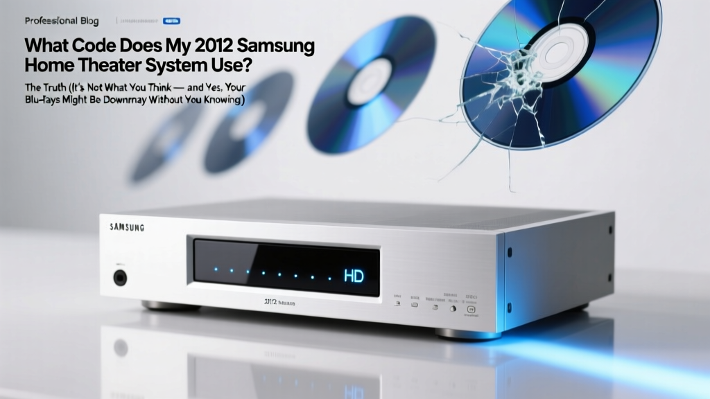What Codec Does My 2012 Samsung Home Theater System Use? The Truth (It’s Not What You Think — and Yes, Your Blu-rays Might Be Downmixed Without You Knowing)