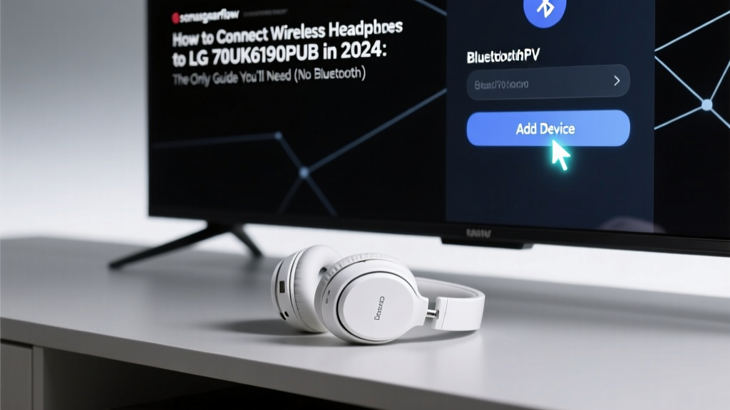 How to Connect Wireless Headphones to LG 70UK6190PUB in 2024: The Only Guide You’ll Need (No Bluetooth Pairing Failures, No Audio Lag, No Manual Digging)