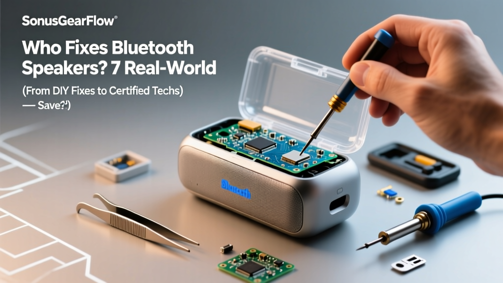 Who Fixes Bluetooth Speakers? 7 Real-World Repair Paths (From DIY Fixes to Certified Techs) — Save $120+ vs. Replacement & Avoid the 'Just Buy New' Trap