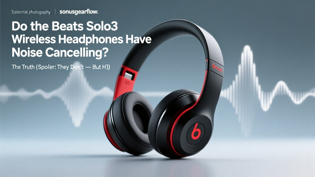 Do the Beats Solo3 Wireless Headphones Have Noise Cancelling? The Truth (Spoiler: They Don’t — But Here’s Exactly What You’re Getting & What to Choose Instead)