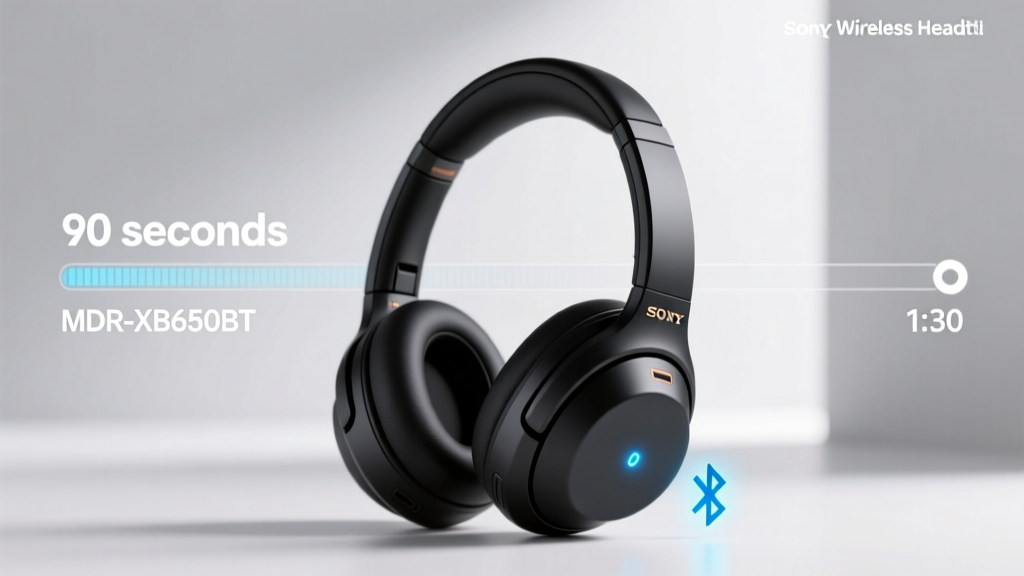 How to Pair Sony Wireless Headphones MDR-XB650BT in Under 90 Seconds (Even If You’ve Tried 3 Times & Failed — Here’s the Exact Button Sequence That Resets & Reconnects Every Time)