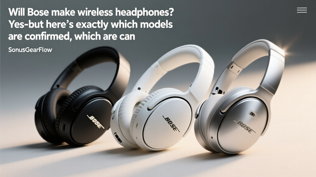 Will Bose make wireless headphones? Yes—but here’s exactly which models are confirmed, which are canceled, what’s delayed until 2025, and why their latest flagship beats AirPods Pro 2 on noise cancellation (without needing Apple’s ecosystem).