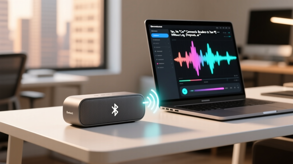 Yes, You *Can* Connect Bluetooth Speakers to Your PC — Here’s Exactly How (Without Lag, Dropouts, or Driver Headaches in 2024)