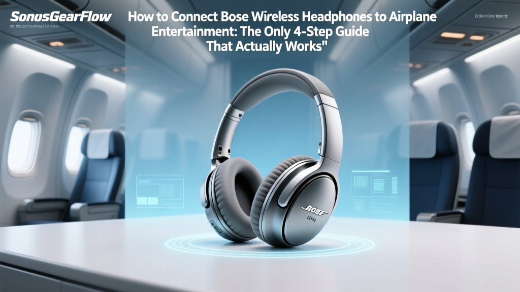 How to Connect Bose Wireless Headphones to Airplane Entertainment: The Only 4-Step Guide That Actually Works (No Bluetooth Myth, No Adapter Guesswork, Just Verified Signal Paths)