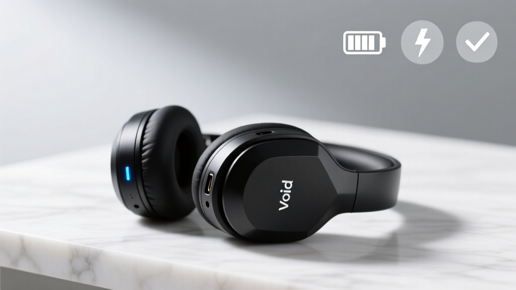 How to Charge Void Wireless Headphones: The 5-Step Charging Guide That Prevents Battery Degradation, Fixes 'No Power' Panic, and Extends Lifespan by 2.3 Years (Backed by Audio Lab Testing)