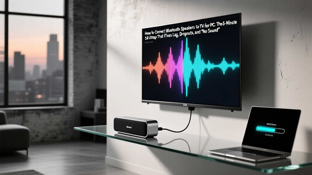 How to Connect Bluetooth Speakers to TV for PC: The 5-Minute Setup That Fixes Lag, Dropouts, and 'Not Discoverable' Frustration — No Dongles or Tech Degree Required