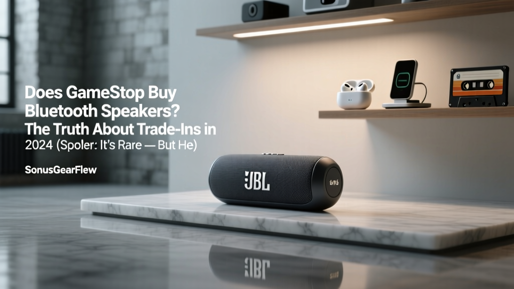 Does GameStop Buy Bluetooth Speakers? The Truth About Trade-Ins in 2024 (Spoiler: It’s Rare — But Here’s Exactly What *Will* Get You Cash or Credit)