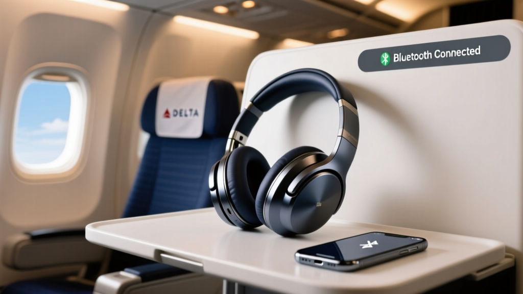 How to Use Wireless Headphones on Delta Flights: The Only Step-by-Step Guide You’ll Need (No Bluetooth Confusion, No Gate-Desk Panic, Just Seamless Audio from Takeoff to Taxi)