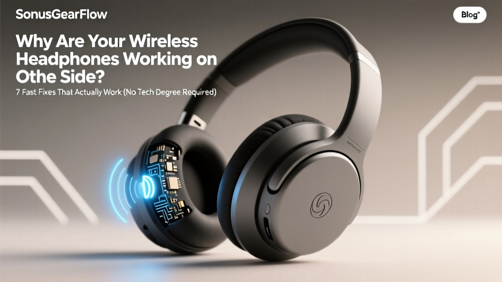 Why Are Your Wireless Headphones Working on One Side? 7 Fast Fixes That Actually Work (No Tech Degree Required)