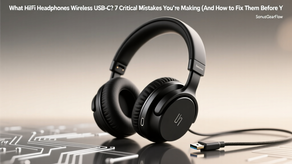 What HiFi Headphones Wireless USB-C? 7 Critical Mistakes You’re Making (And How to Fix Them Before You Waste $300+ on Latency, Compression, or Fake 'Hi-Res' Claims)
