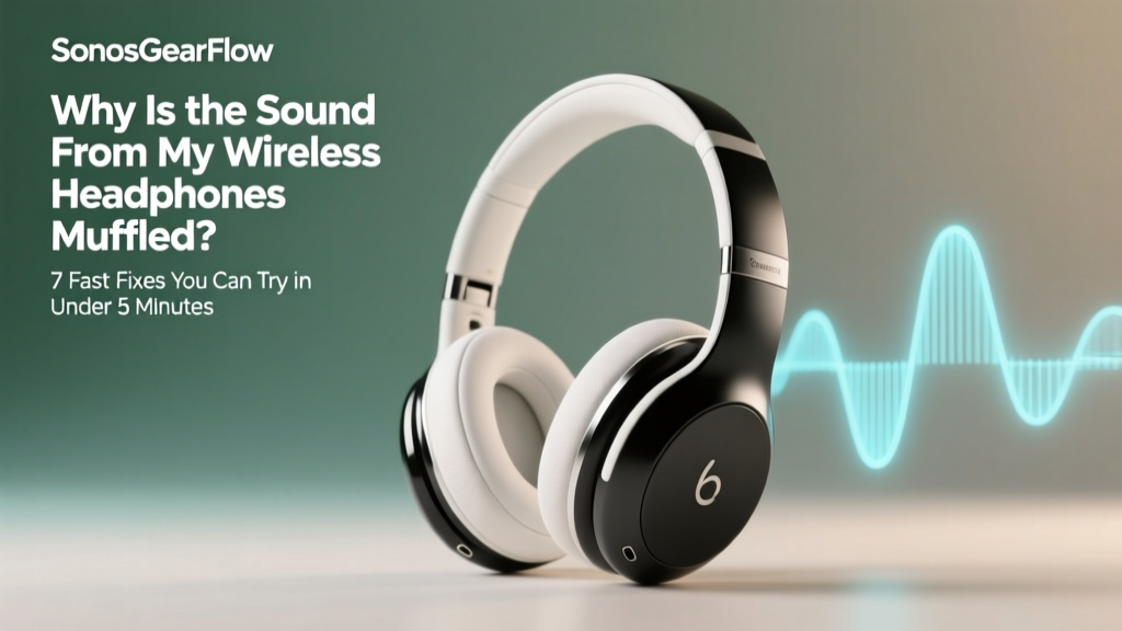 Why Is the Sound From My Wireless Headphones Muffled? 7 Fast Fixes You Can Try in Under 5 Minutes (No Tech Skills Required)