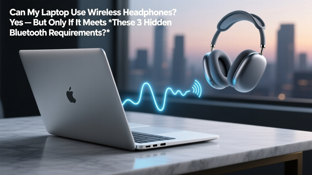 Can my laptop use wireless headphones? Yes — but only if it meets *these 3 hidden Bluetooth requirements* (and here’s how to check them in under 60 seconds without downloading anything)