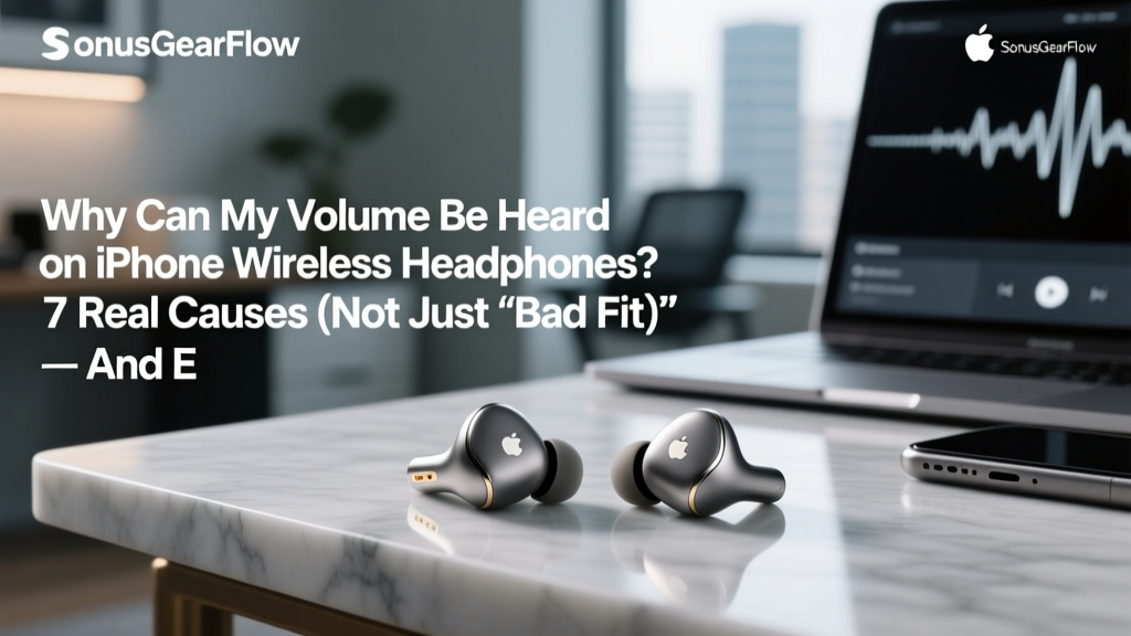 Why Can My Volume Be Heard on iPhone Wireless Headphones? 7 Real Causes (Not Just 'Bad Fit') — And Exactly How to Fix Each One in Under 90 Seconds