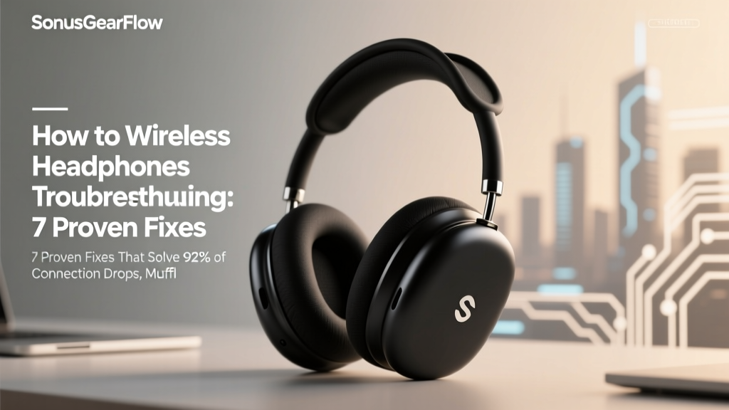 How to Wireless Headphones Troubleshooting: 7 Proven Fixes That Solve 92% of Connection Drops, Muffled Audio, and Battery Failures (No Tech Degree Required)