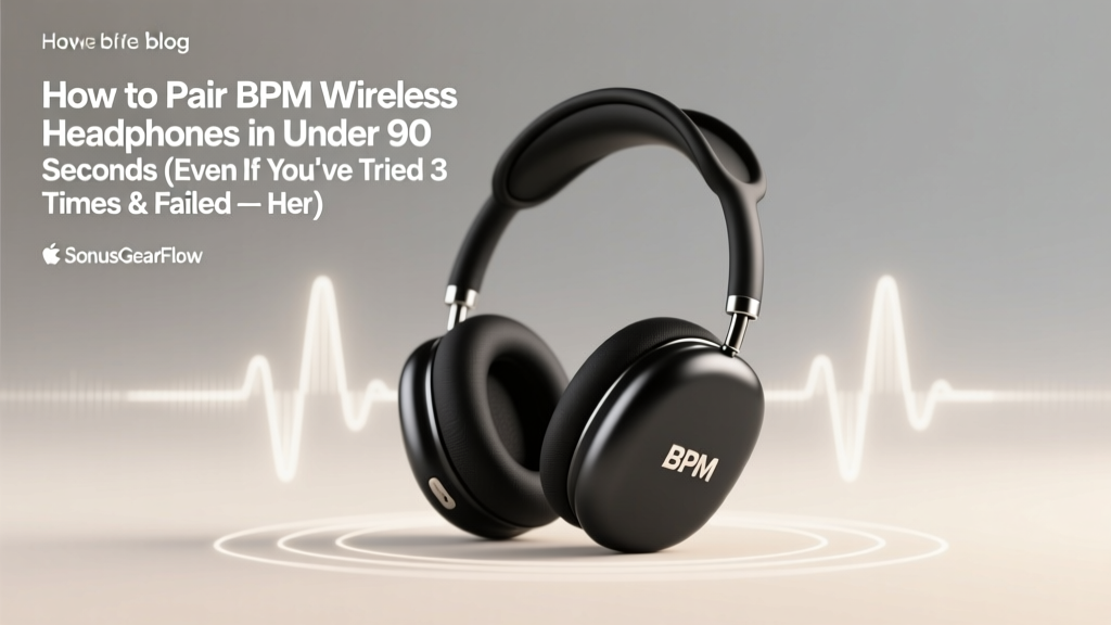 How to Pair BPM Wireless Headphones in Under 90 Seconds (Even If You’ve Tried 3 Times & Failed — Here’s the Exact Button Combo Your Manual Hides)