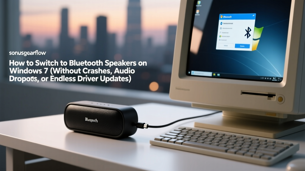 How to Switch to Bluetooth Speakers on Windows 7 (Without Crashes, Audio Dropouts, or Endless Driver Loops) — A Step-by-Step Fix That Actually Works in 2024