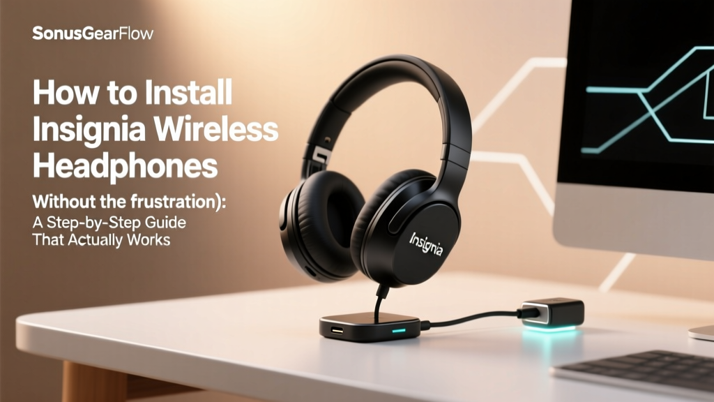 How to Install Insignia Wireless Headphones (Without the Frustration): A Step-by-Step Guide That Actually Works—Even If You’ve Tried 3 Times and Still Hear 'Pairing Failed'