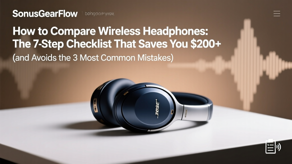 How to Compare Wireless Headphones: The 7-Step Checklist That Saves You $200+ (and Avoids the 3 Most Common Buyer Regrets)