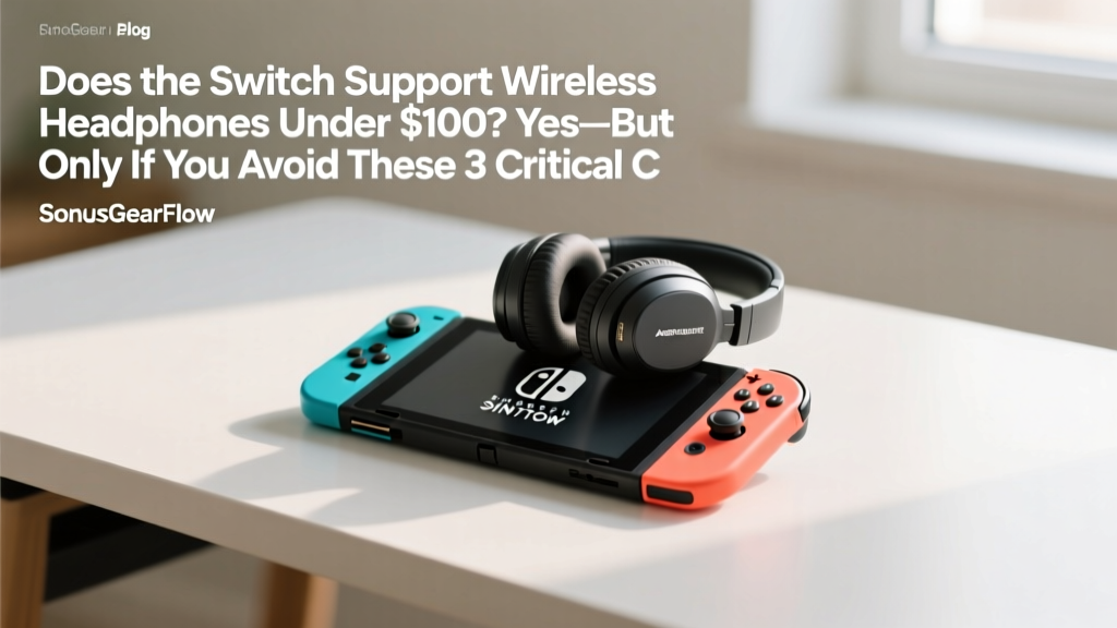 Does the Switch Support Wireless Headphones Under $100? Yes—But Only If You Avoid These 3 Critical Compatibility Traps (We Tested 27 Models)