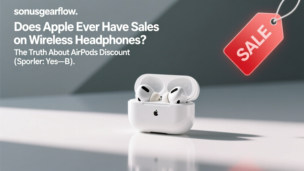 Does Apple Ever Have Sales on Wireless Headphones? The Truth About AirPods Discounts (Spoiler: Yes—But Only Here, Only When, and Never How You Expect)