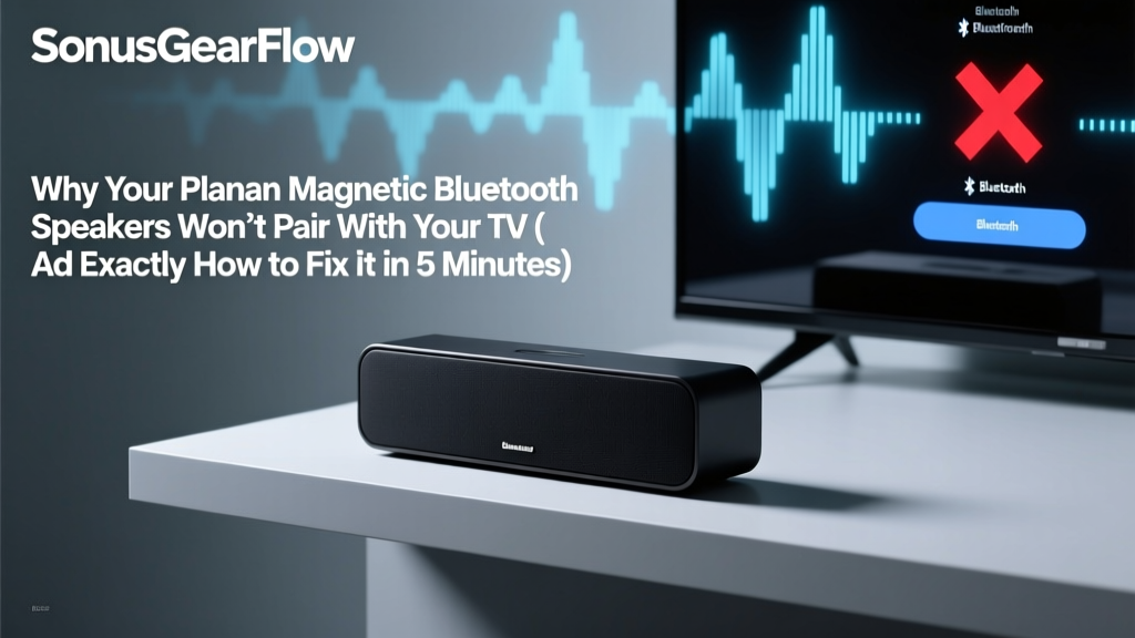 Why Your Planar Magnetic Bluetooth Speakers Won’t Pair With Your TV (And Exactly How to Fix It in Under 7 Minutes — No Adapter Needed If You Know This One Setting)
