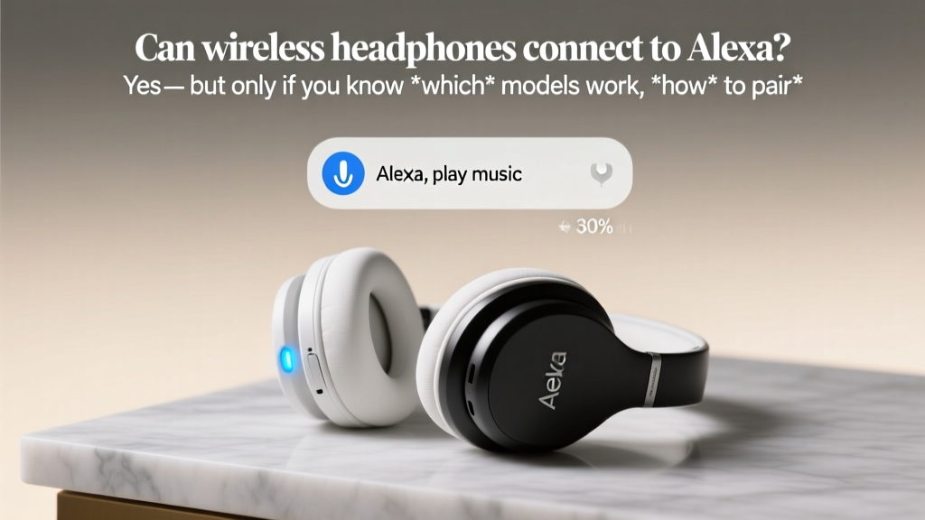 Can wireless headphones connect to Alexa? Yes — but only if you know *which* models work, *how* to pair them correctly (most fail at Step 3), and *why* Bluetooth alone isn’t enough for hands-free voice control — here’s the full breakdown in 5 minutes.