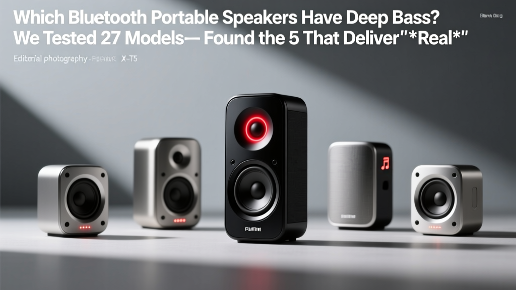 Which Bluetooth portable speakers bass heavy? We tested 27 models—and found the 5 that deliver *real* sub-80Hz thump without distortion (not just marketing hype)