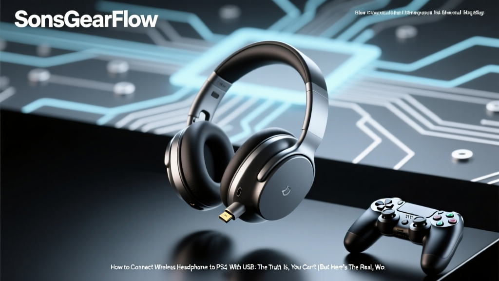 How to Connect Wireless Headphones to PS4 With USB: The Truth Is, You Can’t (But Here’s the Real, Working Workaround That Saves You $120)