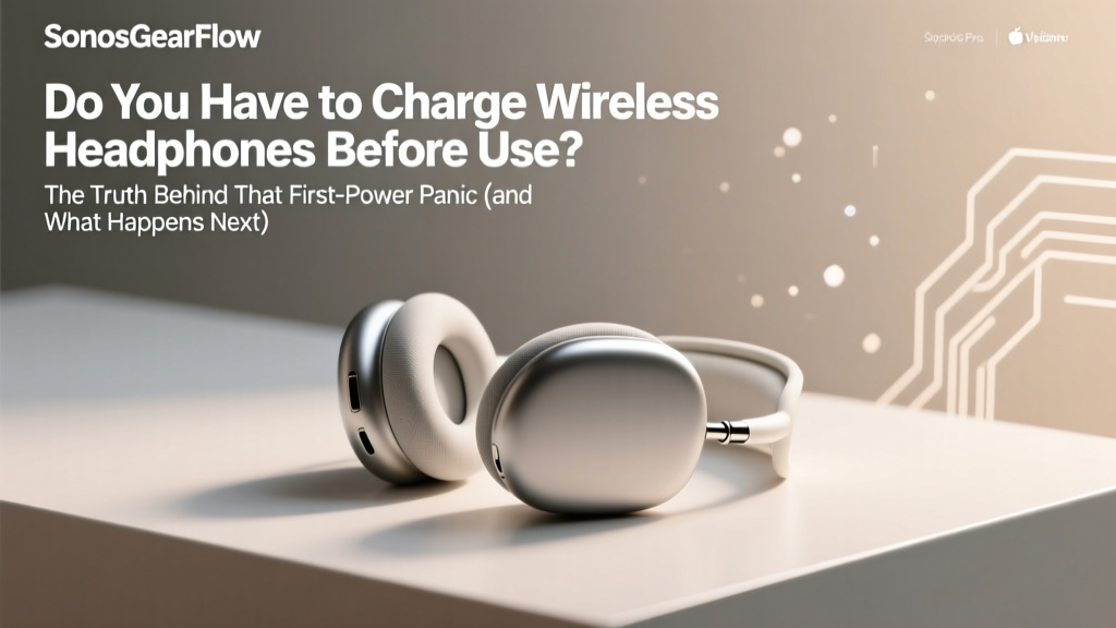Do You Have to Charge Wireless Headphones Before Use? The Truth Behind That First-Power Panic (and Why Skipping It Can Kill Battery Lifespan in 3 Cycles)
