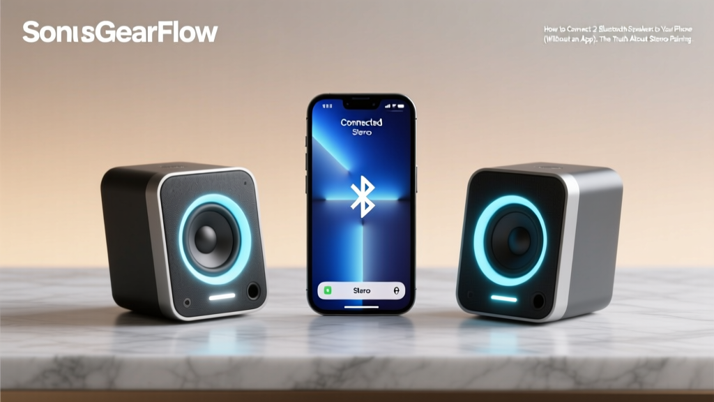 How to Connect 2 Bluetooth Speakers to Your iPhone (Without an App): The Truth About Stereo Pairing, iOS Limitations, and What Actually Works in 2024