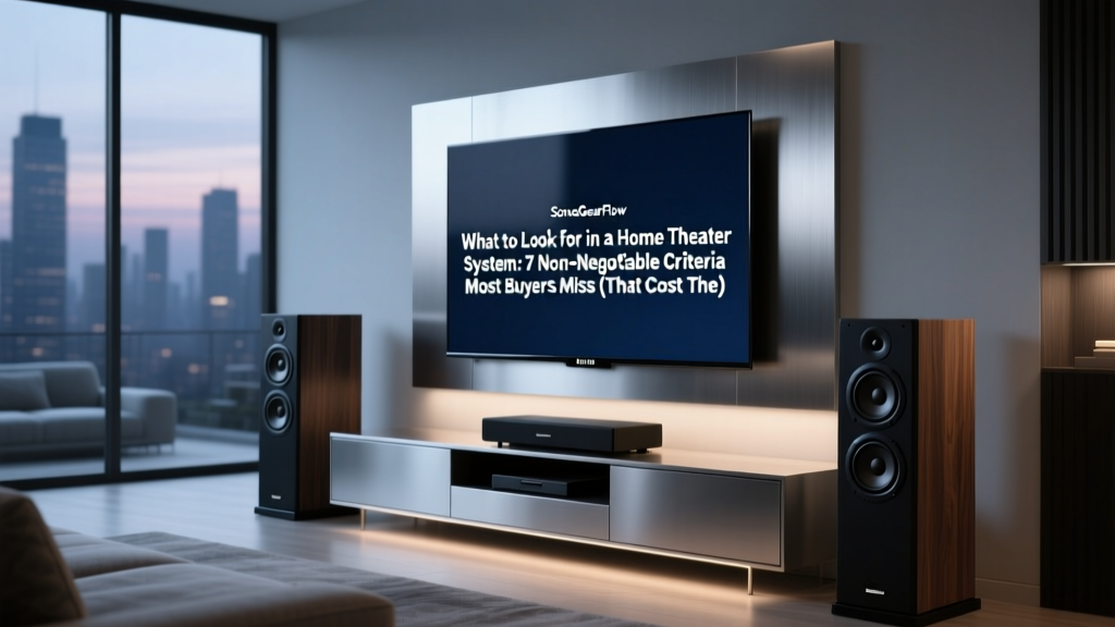 What to Look for in a Home Theater System: 7 Non-Negotiable Criteria Most Buyers Miss (That Cost Them $1,200+ in Regrets)