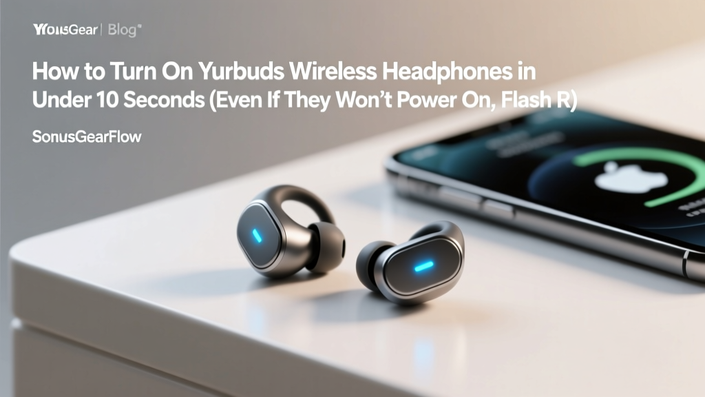 How to Turn On Yurbuds Wireless Headphones in Under 10 Seconds (Even If They Won’t Power On, Flash Red, or Seem ‘Dead’ — Real Troubleshooting, Not Generic Instructions)