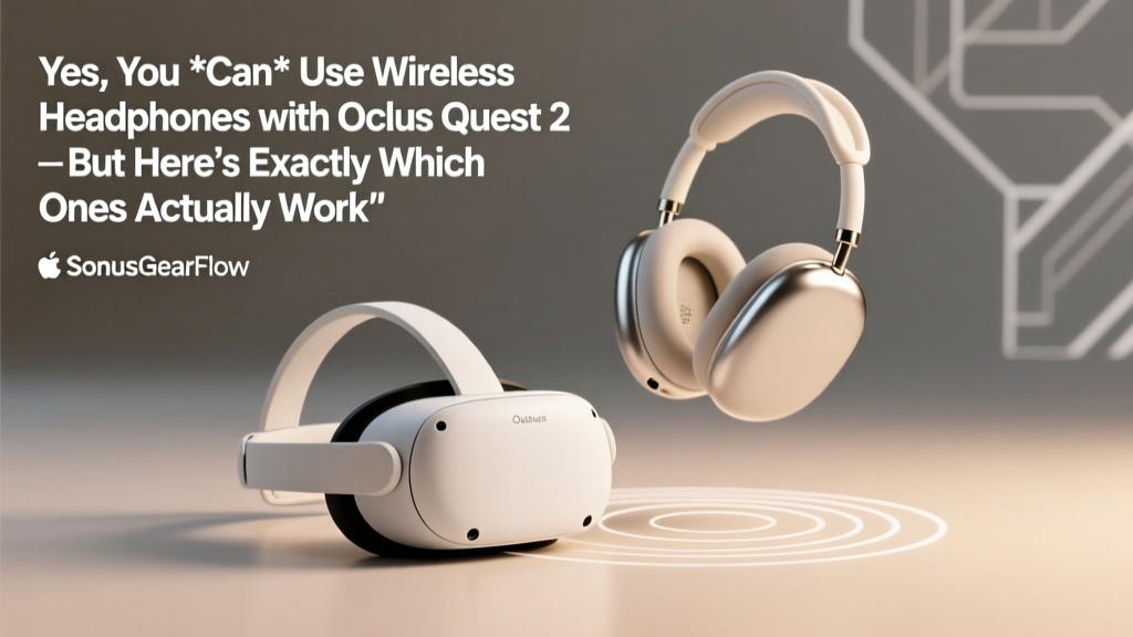 Yes, You *Can* Use Wireless Headphones with Oculus Quest 2 — But Here’s Exactly Which Ones Actually Work (Without Lag, Dropouts, or Setup Headaches)