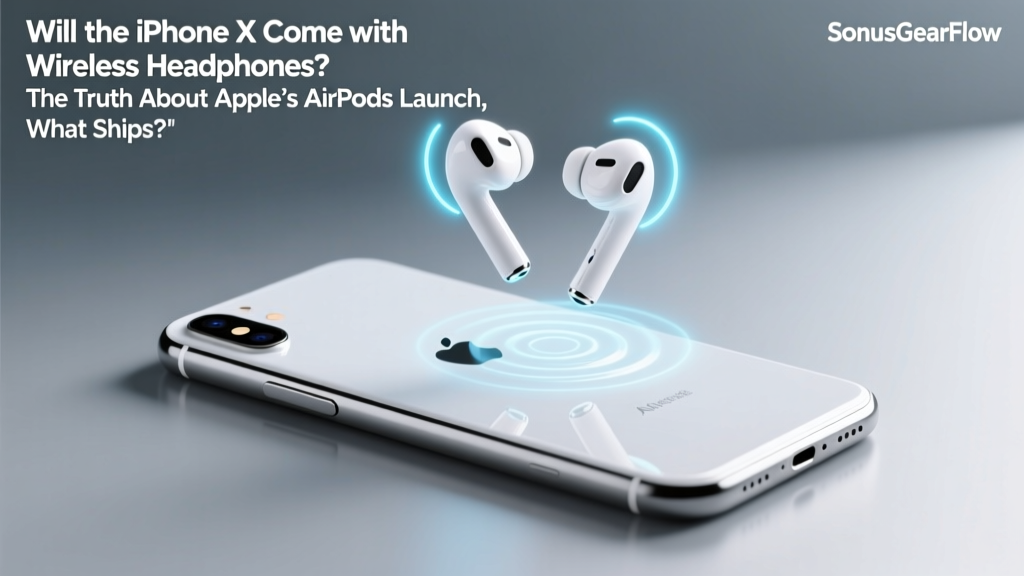 Will the iPhone X come with wireless headphones? The truth about Apple’s AirPods launch, what shipped in-box, and why millions misunderstood the packaging — plus how to get true wireless audio *today* without overpaying.