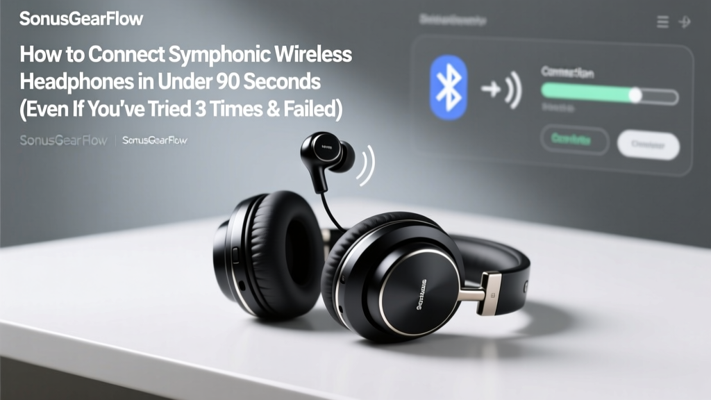 How to Connect Symphonic Wireless Headphones in Under 90 Seconds (Even If You’ve Tried 3 Times & Failed — Here’s Why It’s Not Your Fault)