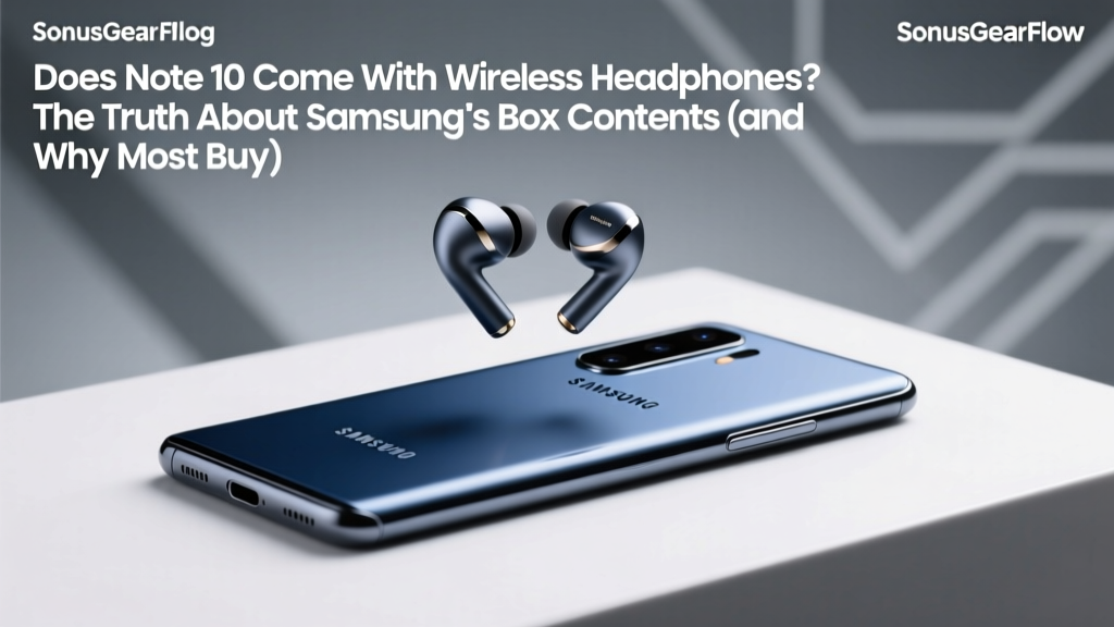 Does Note 10 Come With Wireless Headphones? The Truth About Samsung’s Box Contents (and Why Most Buyers Overpay for What’s Already in Their Pocket)