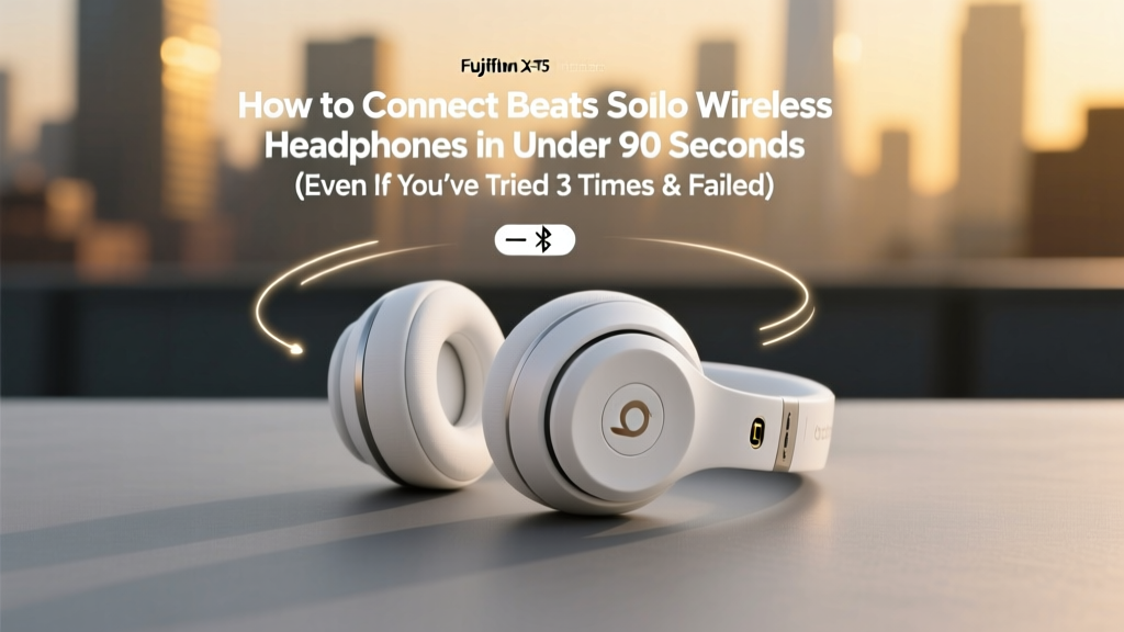 How to Connect Beats Solo Wireless Headphones in Under 90 Seconds (Even If You’ve Tried 3 Times & Failed — Here’s What You’re Missing)