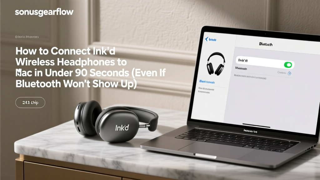 How to Connect Ink'd Wireless Headphones to Mac in Under 90 Seconds (Even If Bluetooth Won’t Show Up or Keeps Disconnecting)