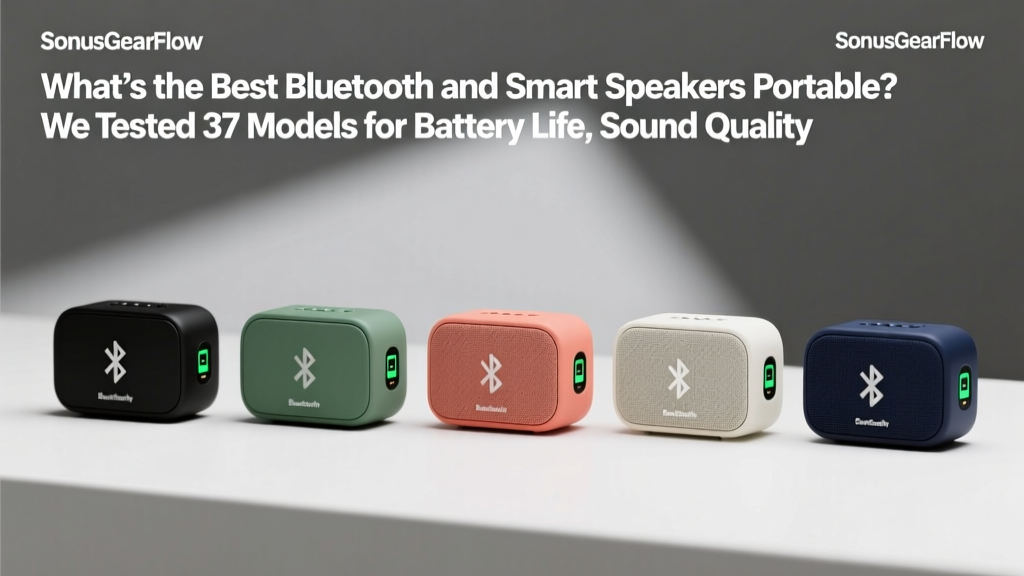 What’s the Best Bluetooth and Smart Speakers Portable? We Tested 37 Models for Battery Life, Sound Clarity, Voice Assistant Reliability, and Real-World Durability—Here Are the 5 That Actually Deliver (No Marketing Hype)