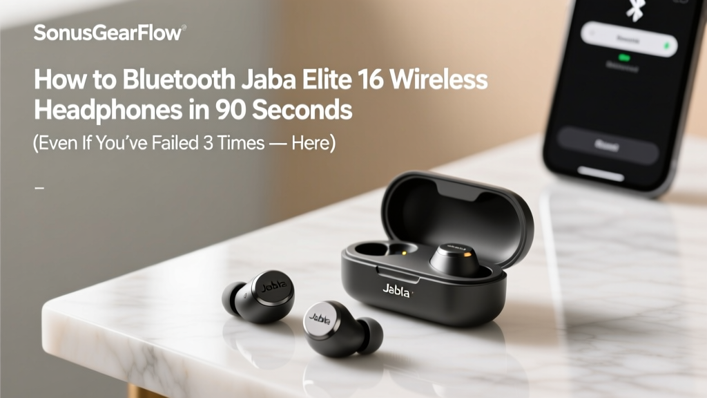 How to Bluetooth Jabra Ote16 Wireless Headphones in 90 Seconds (Even If You’ve Failed 3 Times — Here’s What Most Users Miss)